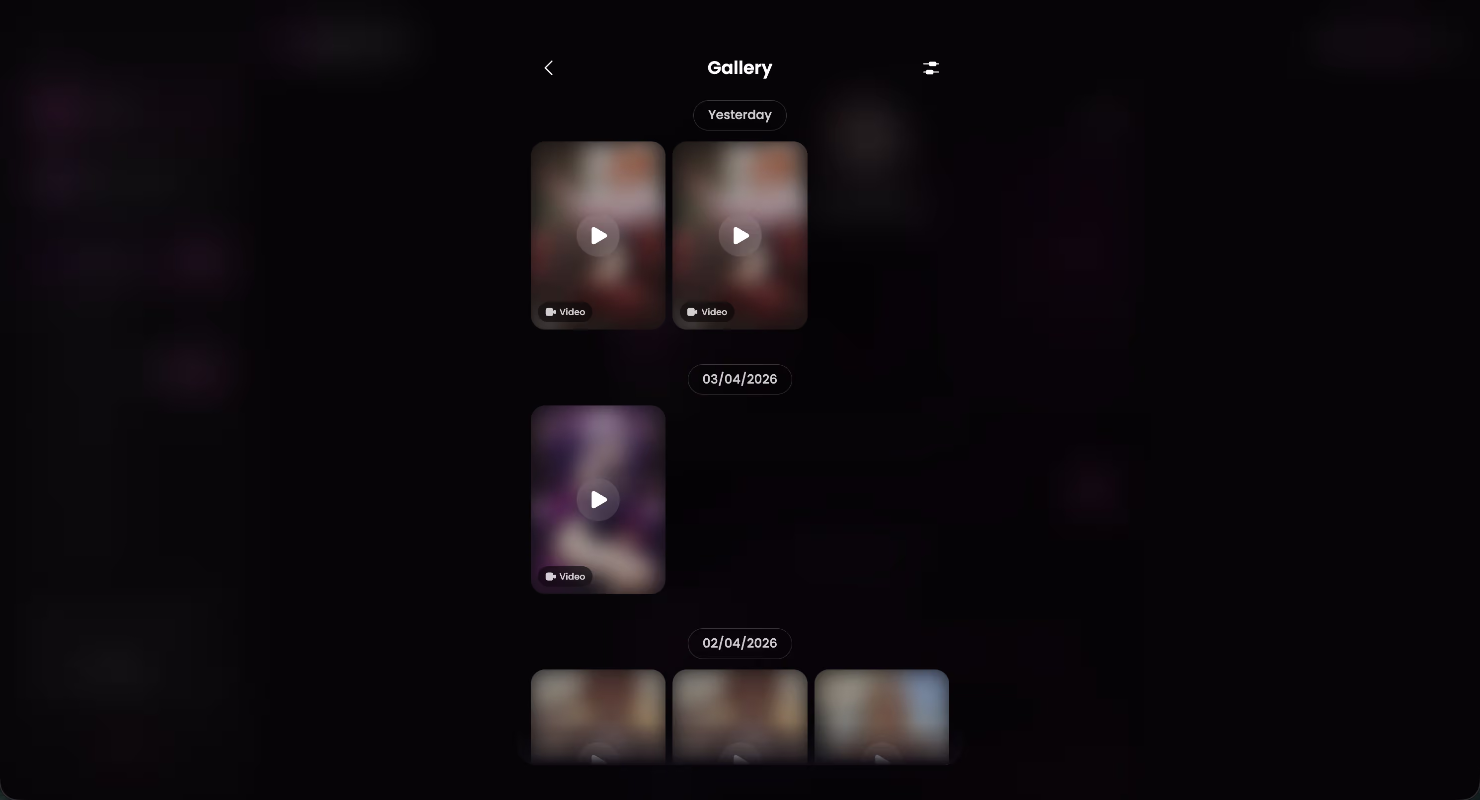 testing GoLove's photo-to-video request on day one of the trial